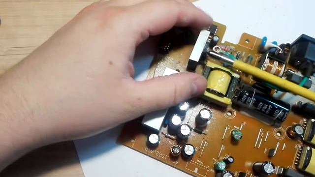 Ремонт ЖК монитора BENQ - Не Включается смотреть онлайн