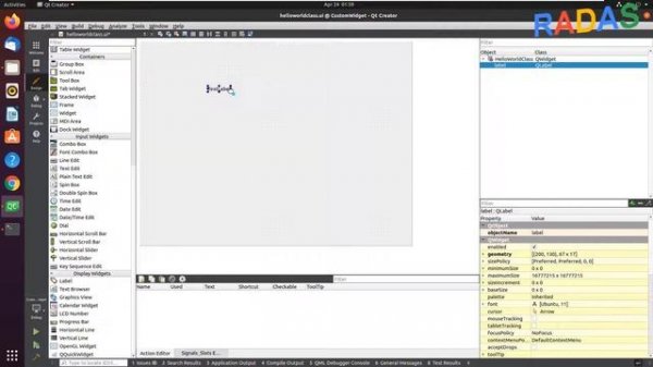How To Create a Custom Widgets with Qt Creator