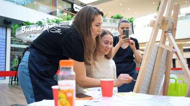 Мастер-классы по рисованию в ТРЦ «Планета» смотреть онлайн