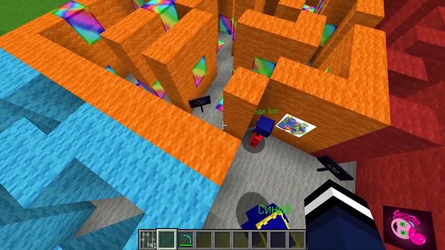 ВЫБЕРИ ПРАВИЛЬНЫЙ ЛАБИРИНТ РАДУЖНЫЕ ДРУЗЬЯ ХАГГИ ВАГГИ МАМА ДЛИННЫЕ НОГИ ЛЕДИ БАГ В МАЙНКРАФТ смотреть онлайн