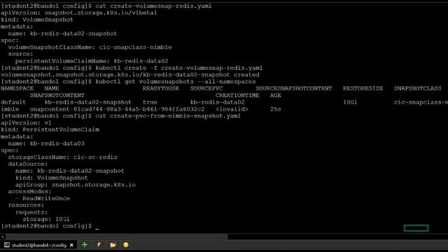HPE Nimble integration with Kubernetes - Snapshoting a Redis container volume смотреть онлайн