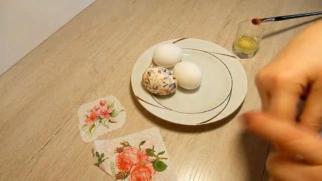 Пасхальные Яйца декупаж салфетками красиво яйца на Пасху смотреть онлайн