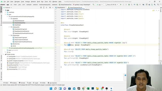 Create a Room Database - Android Kotlin Fundamental смотреть онлайн