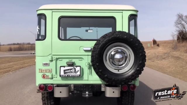 1968 Toyota FJ40 Land Cruiser Barrett Jackson Stock #976 смотреть онлайн