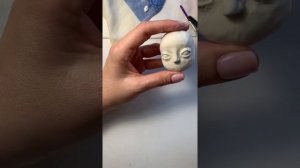 Лепка кукольной головы из LaDoll