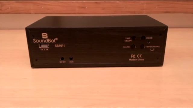 SoundBot SB1011 SB1011FM 8 in 1 alarm clock bluetooth speaker charging station смотреть онлайн