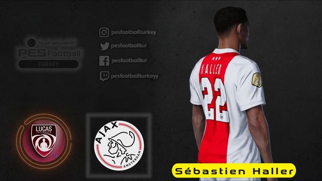 PES 2021 Sébastien Haller | #Face | Ajax | PES 2020 [PC] смотреть онлайн