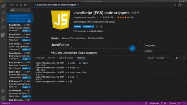 How to Run JavaScript in Visual Studio Code