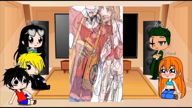 One Piece mugiwaras react shipp (Luffy x Nami) Part 6 смотреть онлайн