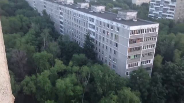 Вид с балкона Ул. Нежинская смотреть онлайн