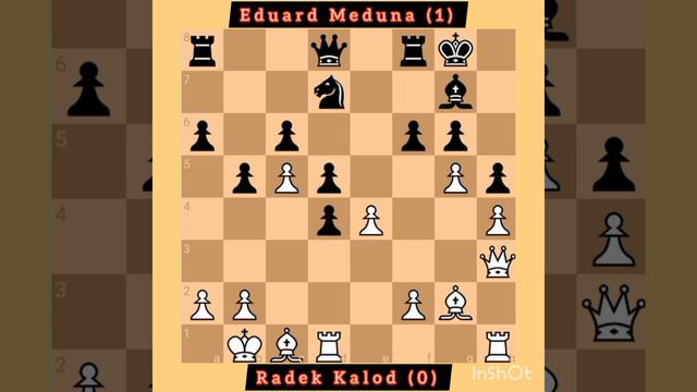 Radek Kalod vs Eduard Meduna || English: Caro-Kann || Czech Championship, 2001 #chess #chessgame смотреть онлайн