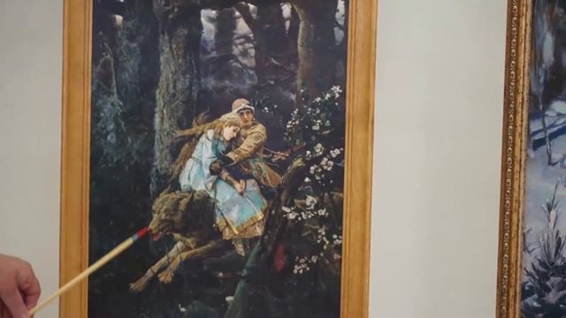 Видео экскурсия по выставке "В.М. Васнецов - художник-сказочник" смотреть онлайн