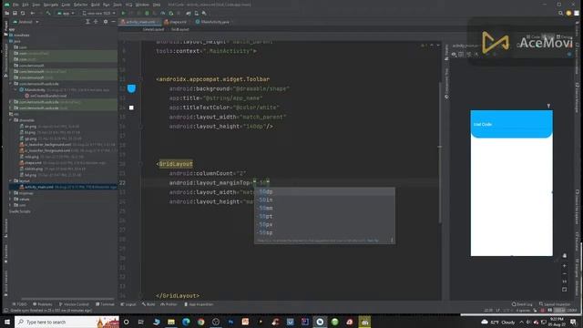 Cardview Ui design to android studio Using Grid Layout | Android Cardview Grid layout смотреть онлайн