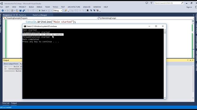 C# Thread Join and Thread IsAlive functions in arabic смотреть онлайн