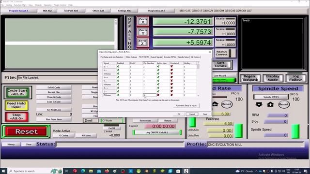 CNC MILLING MACHINE BUILD PART 46 - MACH3 HOMING SETUP ON BSMCE04U-PP USB BOARD смотреть онлайн