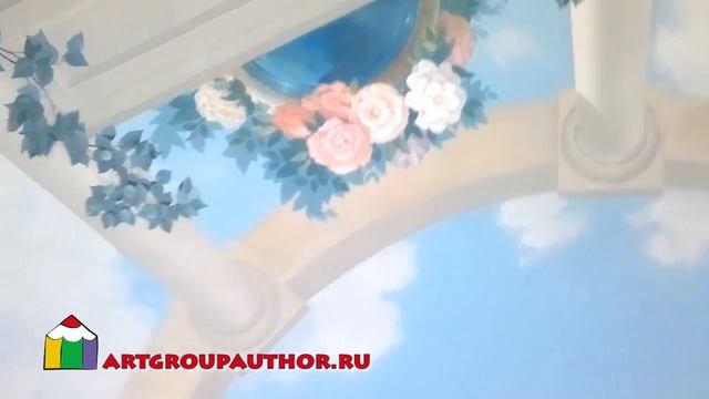 Потолочная роспись ''Ротонда'' смотреть онлайн