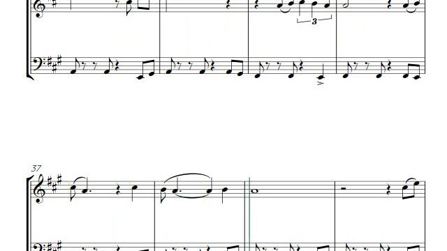STAND BY ME For Violin & Cello (Sheet Music Available)