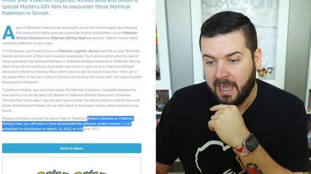 How to Get Arceus & Darkrai in Pokemon Brilliant Diamond & Shining Pearl V1.3 *OVER* смотреть онлайн