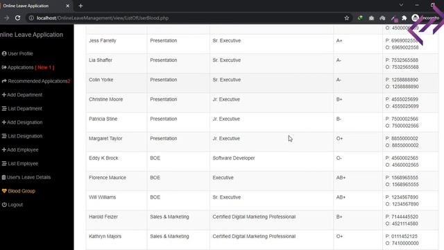 Online Leave Management System Project in PHP with Source Code - CodeAstro смотреть онлайн