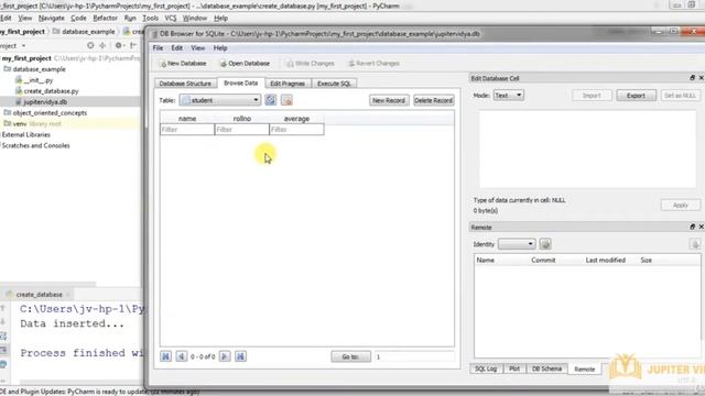 16.3 Insert Record | Database SQLite | Learn Python Programming Step by Step Tutorial смотреть онлайн