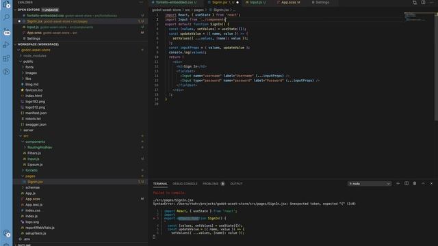 React App Building pt1 - Godot Asset Store - Add login and register pages смотреть онлайн
