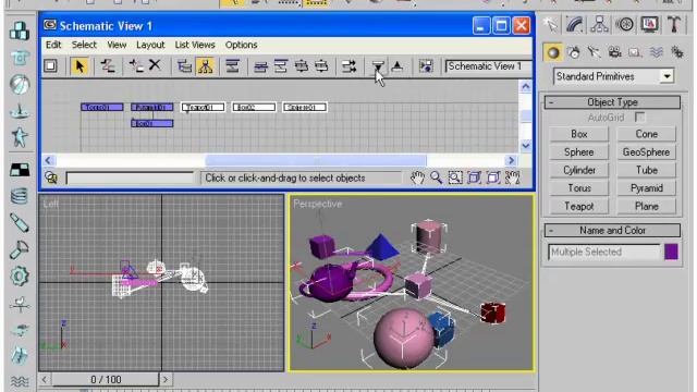 Видеокурс по 3d max. Работа с иерархиями 2. Урок 42 смотреть онлайн