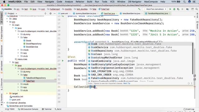 Mockito 3 - Creating Fake Test Double using Mockito смотреть онлайн