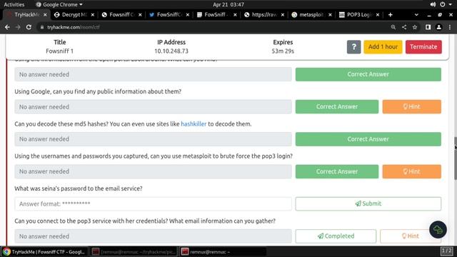 TRYHACKME! Fowsniff CTF | WALKTHROUGH смотреть онлайн