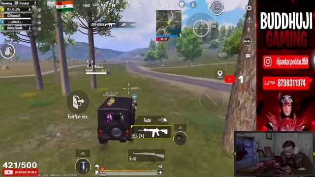 NOOB KEYA AJJ PRO BANEGA ? ? BUDDHUJI IS LIVE | BGMI LIVE ? смотреть онлайн
