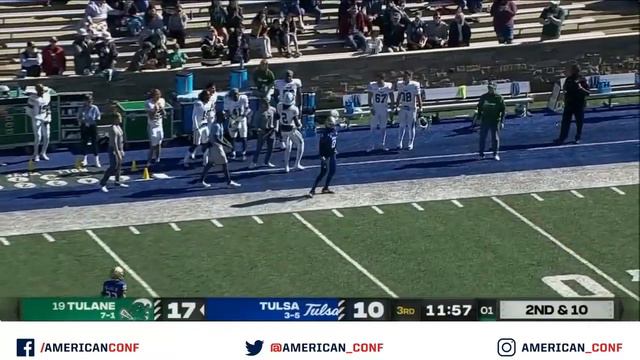 Tulane 27, Tulsa 13 (Nov. 5, 2022) смотреть онлайн