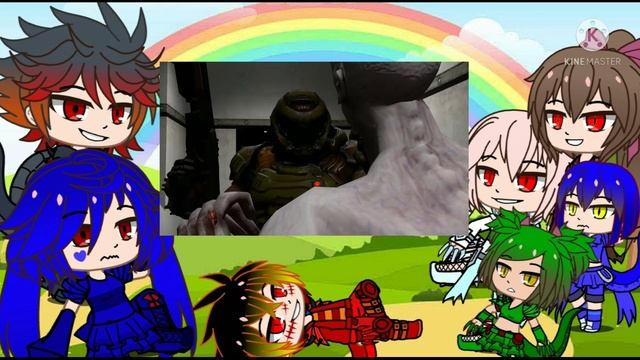 Jurassic world react to Doom Slayer vs scp 096 (part 2). FHD #gachaclub #jurassicworld #doom #scp смотреть онлайн