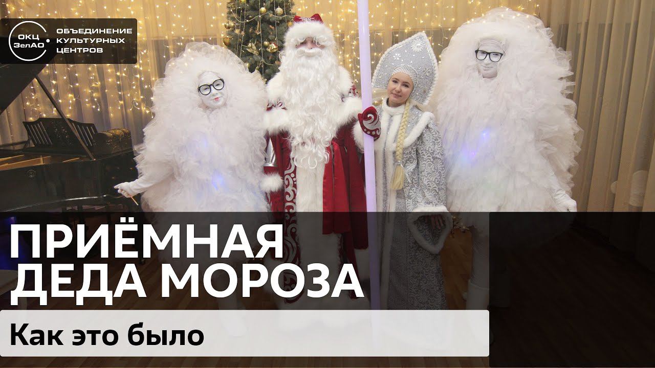 Приемная Деда Мороза. Как это было / #zelbiblioblog смотреть онлайн