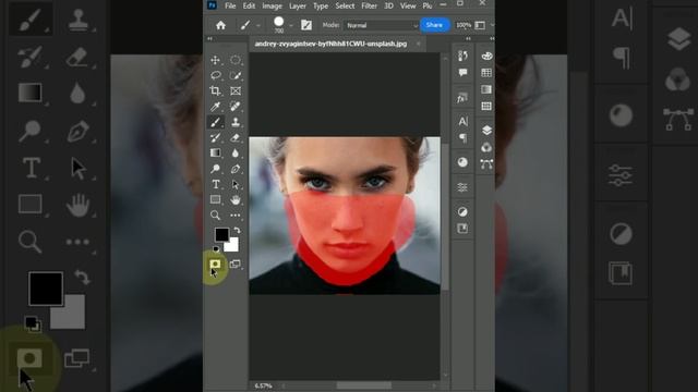 Wear Mask by Using Generative Fill in Adobe Photoshop (Beta) смотреть онлайн