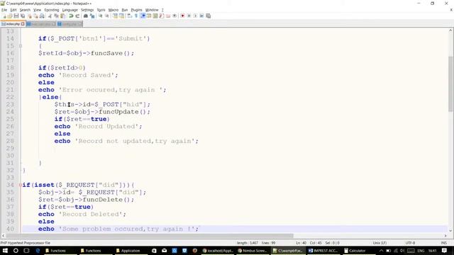 PHP CRUD operation 7 with Oops(Mysql) in Hindi/English смотреть онлайн