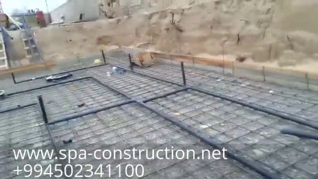 SPA Construction! Начальный этап строительства бассейна! +994502341100 смотреть онлайн