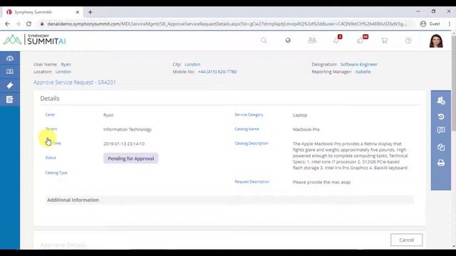 How to approve a Service Request? смотреть онлайн