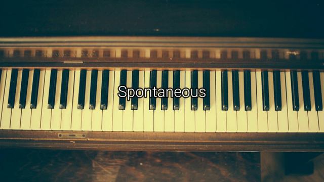 Instrumental Worship Piano (Spontaneous)