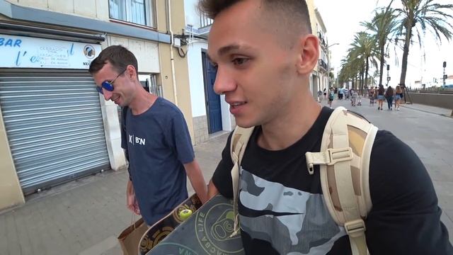СЛОМАЛ ДВА СКЕЙТБОРДА РАДИ ТРЮКА В БАРСЕЛОНЕ! смотреть онлайн