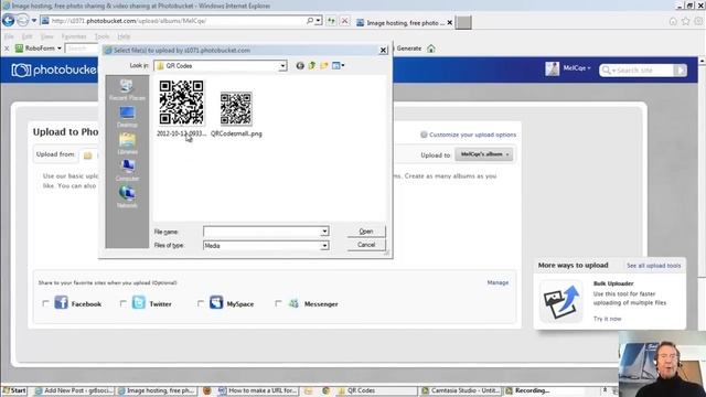 How to make a URL for your photo or Image to upload to web or Blog смотреть онлайн