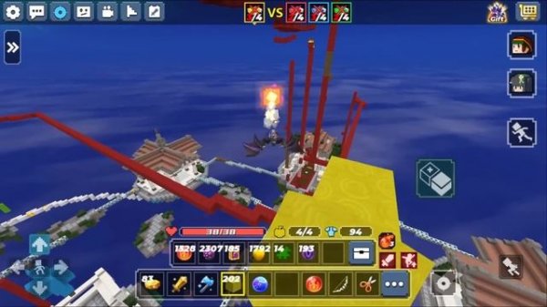 MAX Leeching Power in BedWars! (Life Steal Rune + Talents) (Blockman Go)