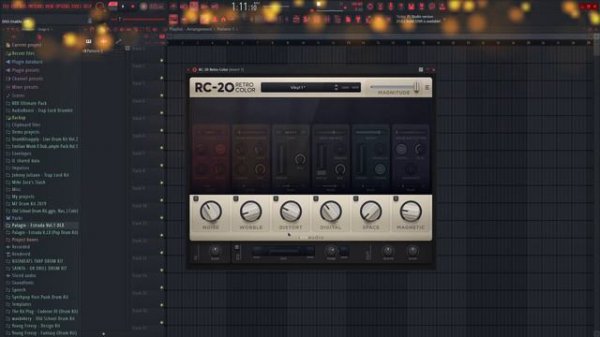 Полный обзор VST плагина RC-20 RETRO COLOR за 5 минут | Туториал