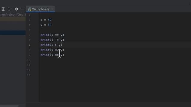 Python for beginners tutorial | Comparison Operators in python#17 смотреть онлайн