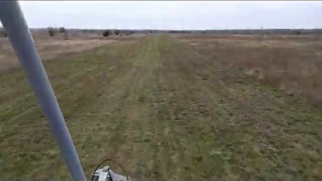 Полет на мотодельтаплане. Испытания нового мотодельтаплана. смотреть онлайн