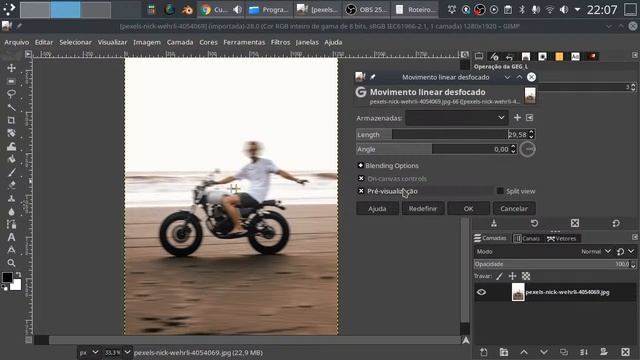 Curso ao Vivo de Edição e Tratamento de Imagens com o Gimp - Aula 03 смотреть онлайн