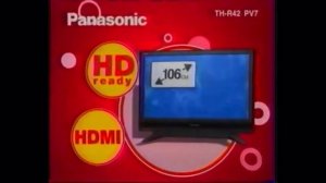 Реклама М.Видео 2008 Плазменный телевизор Panasonic