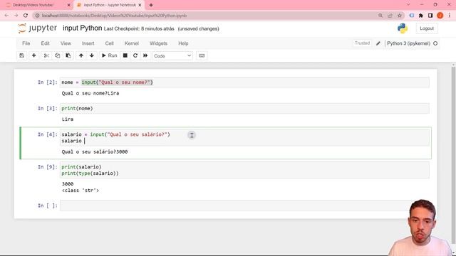 Função Input no Python - Pedindo Informações, Inclusive Senhas смотреть онлайн