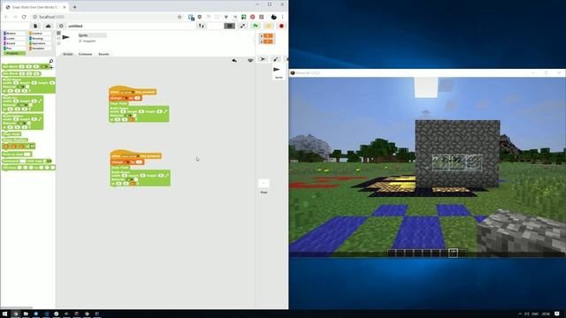 How To Code With Minecraft In Snap! - graphical programming language - ProgKids смотреть онлайн