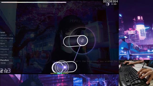 LIVE PLAY ТОП 1 ИГРОК В OSU! НА МЫШКЕ (топ 1 по поселку конечно...) смотреть онлайн