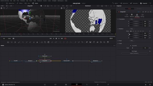 Fusion Basics Tutorial 12 - Shape 3D Node смотреть онлайн