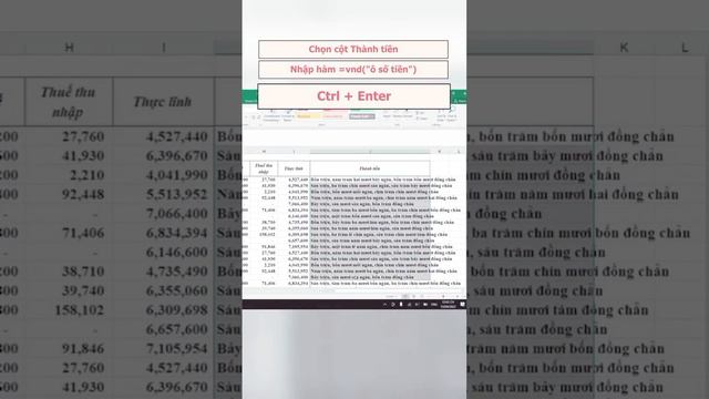 chuyển từ số thành chữ trong excel смотреть онлайн
